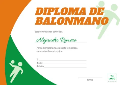 Edita un póster de Balonmano