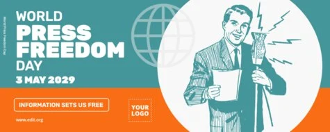 Edit a World Press Day banner