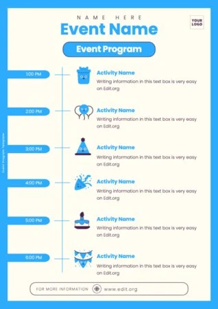Edit an Event Program