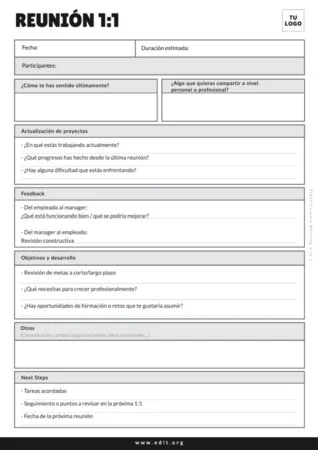 Edita una plantilla A4