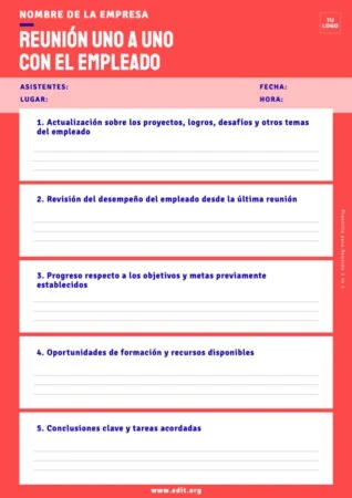 Edita una plantilla A4