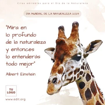 Edita un flyer de naturaleza