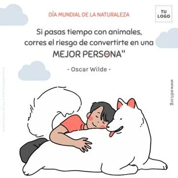 Edita un flyer de naturaleza