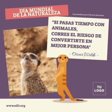 Edita un flyer de naturaleza