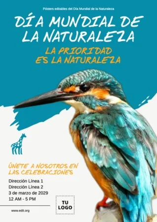 Edita un flyer de naturaleza