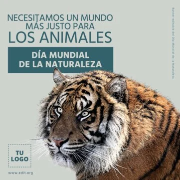 Edita un flyer de naturaleza