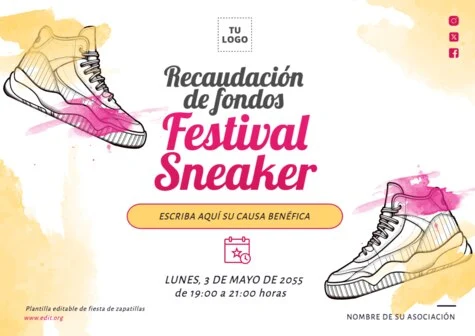 Edita un diseño para recaudar fondos