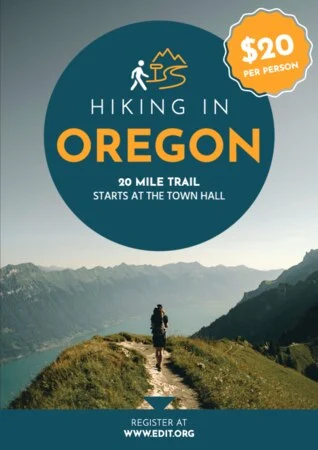 Edit a design to promote hikes