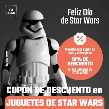 Edita un póster de Star Wars