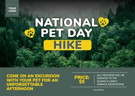 Edit a design to promote hikes