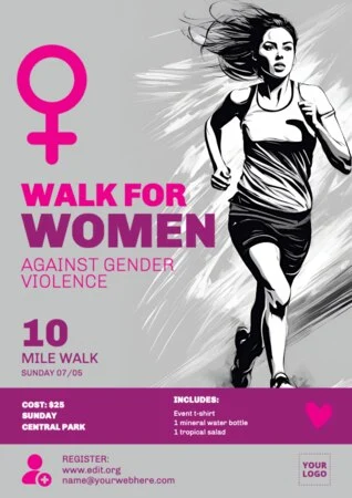 Publicar um folheto para caminhadas