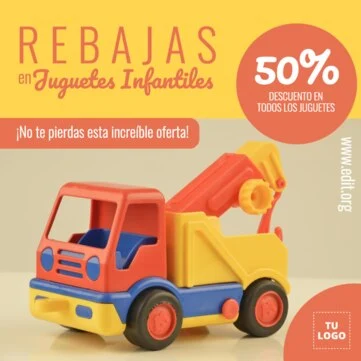 Edita un diseño para jugueterías