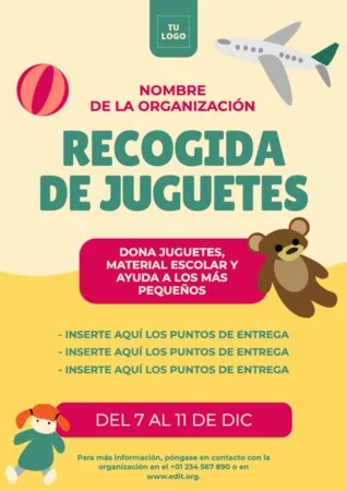 Edita un diseño para jugueterías
