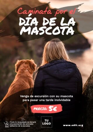Edita un folleto para caminatas