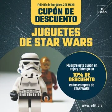 Edita un póster de Star Wars