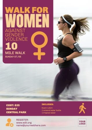 Publicar um folheto para caminhadas