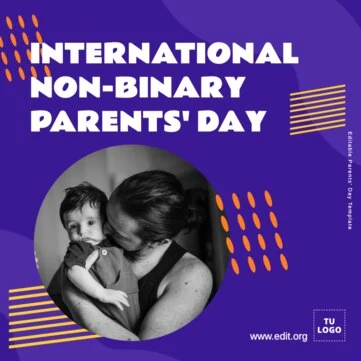 Edite um template sobre o Dia do Orgulho LGBTQI