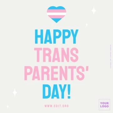 Edite um template sobre o Dia do Orgulho LGBTQI
