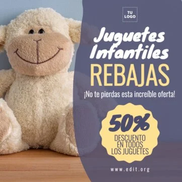 Edita un diseño para jugueterías