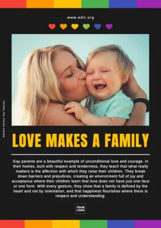 Modifier une affiche pour la Journée des parents