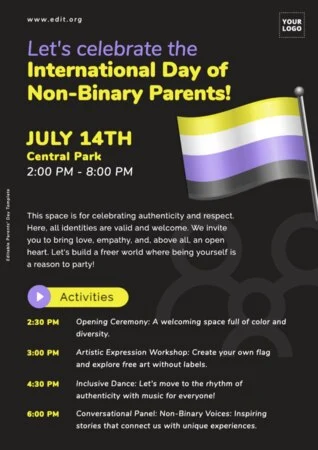 Edit a Pride template