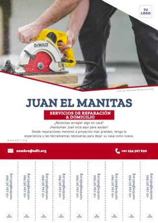 Edita un diseño de fontanería