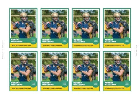 Edit a Football template