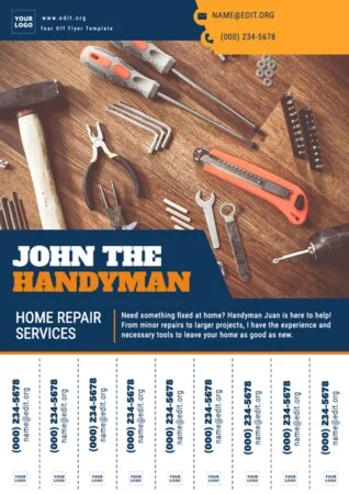 Edytuj projekt plakatu z hydrauliką