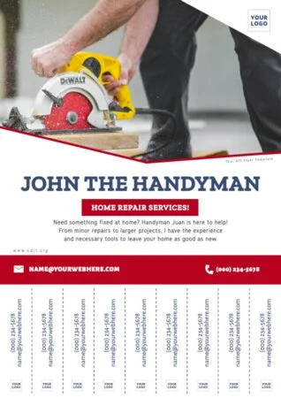 Edytuj projekt plakatu z hydrauliką