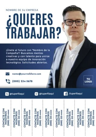 Edita un flyer con pestañas