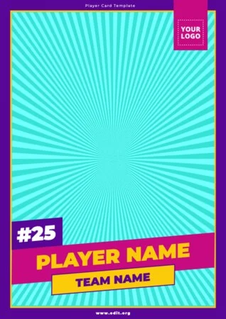 Edit a sports trading card