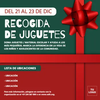 Edita un póster para salvar animales