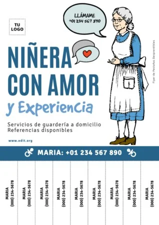 Edita un flyer con pestañas