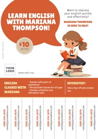 Edit a template for your language classes