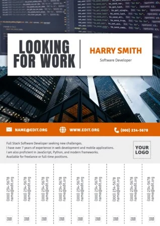 Edit a staff wanted design