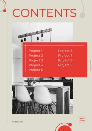 Edit a poster for architecture services