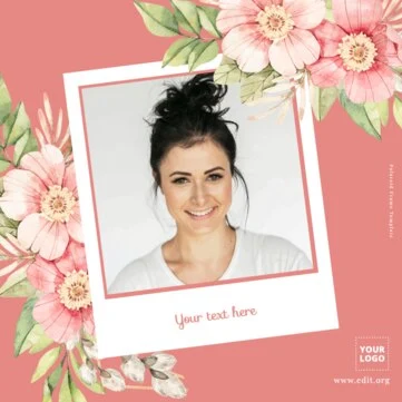 Edit a Sweet 16 flyer