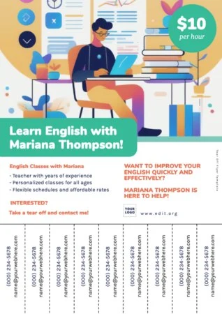 Edit a template for your language classes