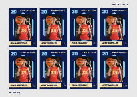Edita un diseño para baloncesto