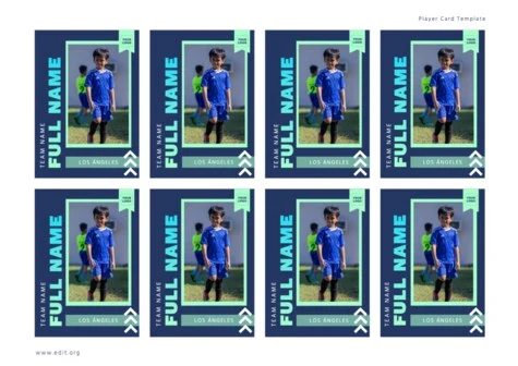 Edit a sports trading card