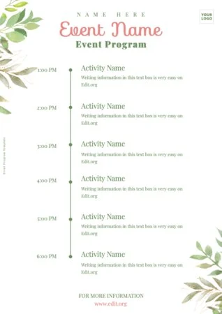 Edit a Sweet 16 flyer