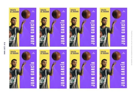 Edita un diseño para baloncesto