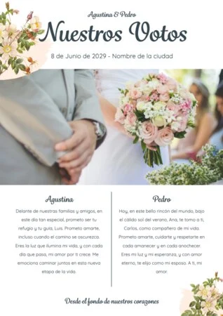 Edita Votos Nupciales