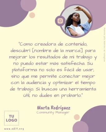Edita un Testimonio de Clientes
