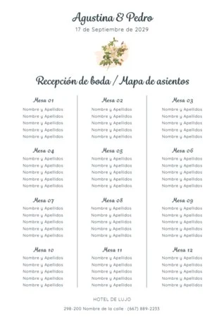 Edita un plan de asientos