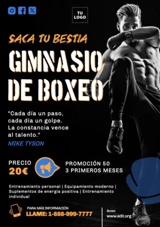 Crea tu flyer
