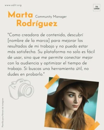Edita un Testimonio de Clientes