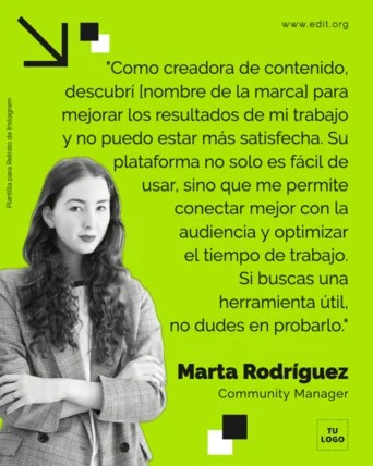 Edita un Testimonio de Clientes