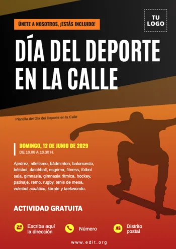 Edita un banner sobre Deporte