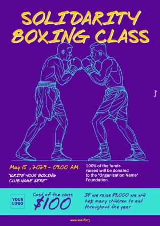 Edit a Boxing template